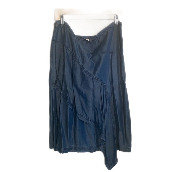 Etcetera Variable Denim Skirt - Picture 2 of 5